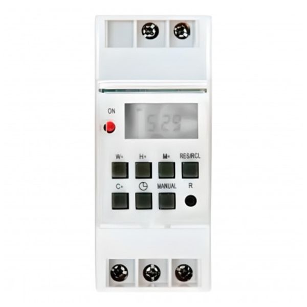 Таймер електронний на дін рейку HOROZ 3500W 220-240V 16A