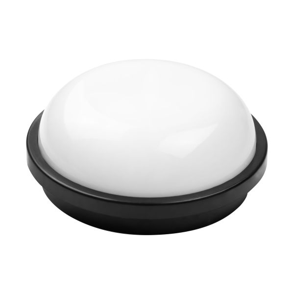 Світлодіодний світильник вологозахищений ARTOS-15 15W IP65 чорний 6400К