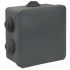 Коробка розпод. Premium Gray P13 КОВА Укрелектро 100x100x50 мм