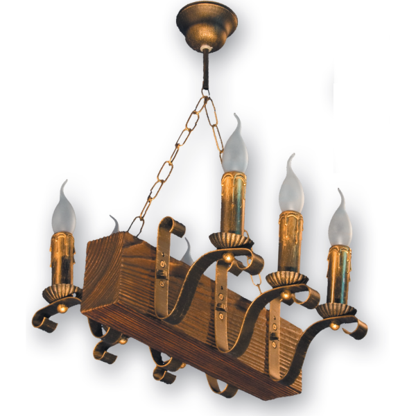 Люстра підвісна 6 свічок Е14 серії Lilia 130926