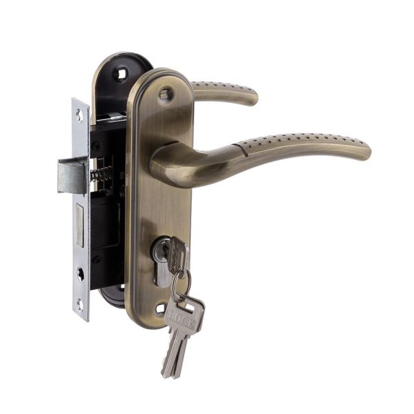 Ручка дверна FZB ET-71106 (50мм) \ AB Бронза