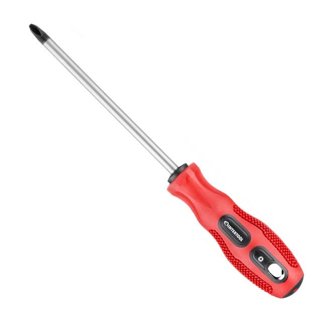 Викрутка хрестова PZ1 x 100 мм INTERTOOL VT-3156