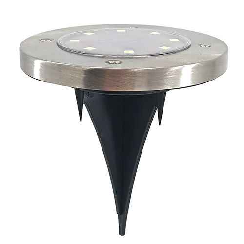 LED світильник в землю на сонячній батареї VARGO 8LED