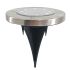 LED світильник в землю на сонячній батареї VARGO 8LED