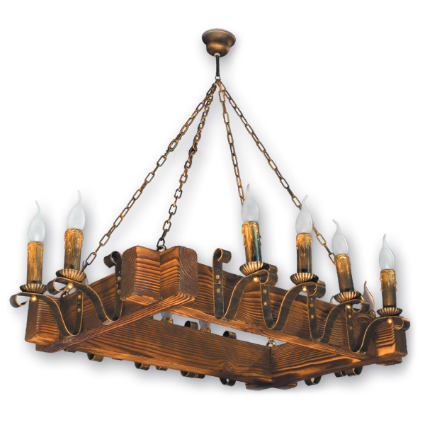 Люстра підвісна 12 свічок Е14 серії Lilia 2709212