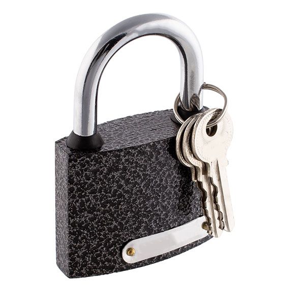 Замок навісний FZB сірий важкий 50 мм