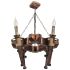 Люстра підвісна 4 свічки Е14 серії Fakel Джут 450724