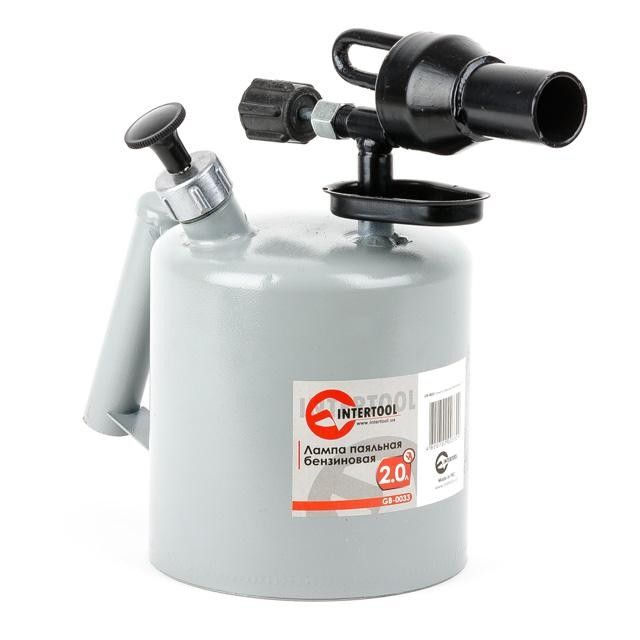 Лампа паяльна бензинова 2.0 л INTERTOOL GB-0033