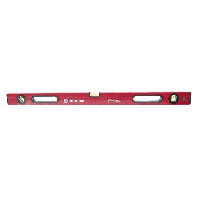 Рівень 200см, 3 вічка INTERTOOL MT-1120