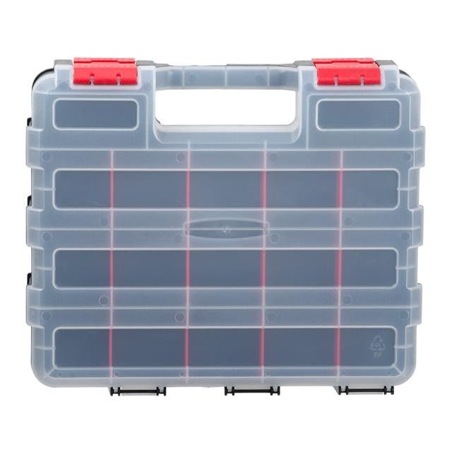 Пластиковий органайзер, двосторонній, 12.5 ;, 2 в 1, 320*270*80 мм INTERTOOL BX-4022