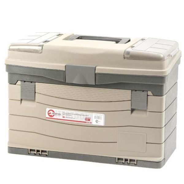 Органайзер багатофункціональний для металовиробів 17 ; 435x235x30 мм INTERTOOL BX-4017