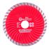 Диск відрізний по каменю TURBO алмазний, 125мм, 22-24% INTERTOOL CT-2007