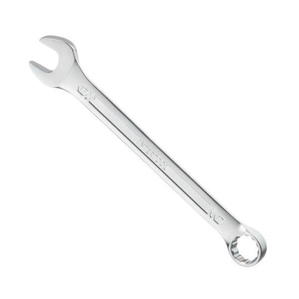 Ключ комбінований 17 мм, CrV, покриття Сатин-хром PROF DIN3113 INTERTOOL XT-1017