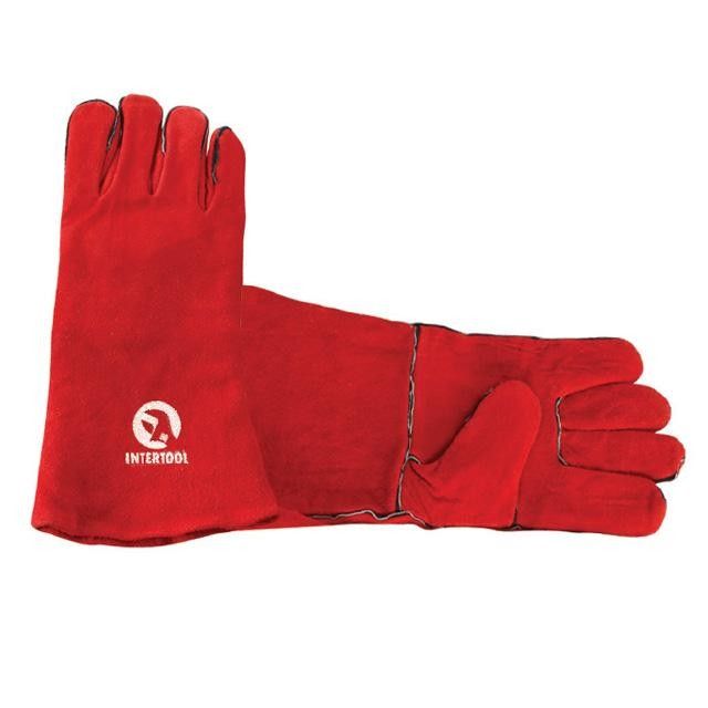 Рукавичка замшева 14 ; INTERTOOL SP-0156W
