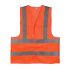 Жилет сигнальний оранжевий XL (60 * 70см) INTERTOOL SP-2028