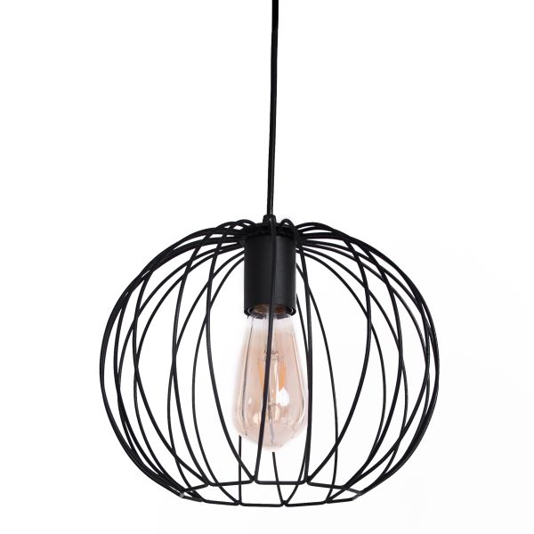 Люстра підвісна Atma Light серії Capella Globe Р270 Black