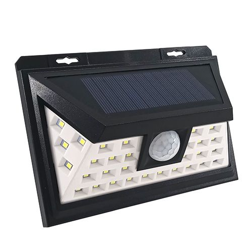LED світильник на сонячній батареї VARGO 8W c датчиком Чорний