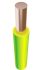 Провід HOROZ CABLE ПВ-1 жовто-зелений 2,5 ГОСТ